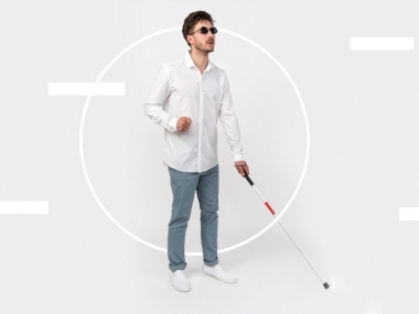 Превью публикации Признать себя незрячим: откуда берется страх белой трости